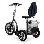 VELECO ZT16 Mobility Scooter with Removable Basket