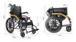 Lightweight Foldable Self-Propelled Mobility Wheelchair