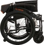 Lightweight Folding All-Terrain Manual Wheelchair