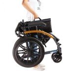 Lightweight Foldable Self-Propelled Mobility Wheelchair