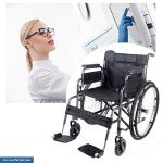 Panana Self-Propelled Folding Comfort Wheelchair (Grey)