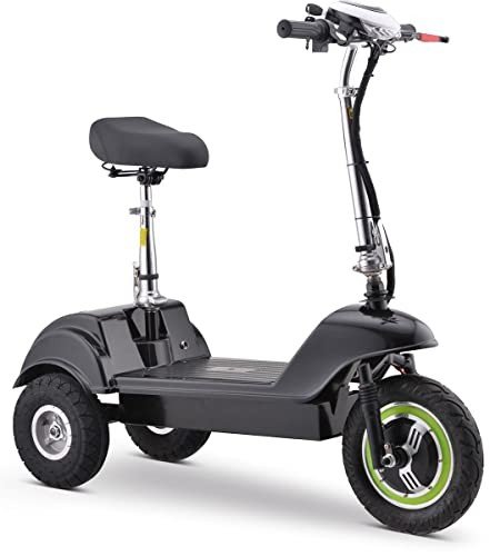 Folding 3-Wheel Electric Mobility Scooter with Seat