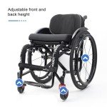 Lightweight All-Terrain Sports Wheelchair for Adults