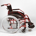 Lightweight Folding Self-Propelled Wheelchair with Armrests
