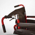 Lightweight Folding Self-Propelled Wheelchair with Armrests