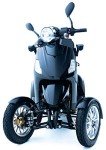 GreenPower 4-Wheel Electric Mobility Scooter - Black