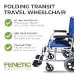 Lightweight Folding Travel Wheelchair Under 10kg