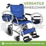 Lightweight Folding Travel Wheelchair Under 10kg