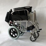 Lightweight Folding Aluminium Travel Wheelchair under 9KG