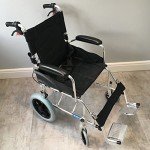 Lightweight Folding Aluminium Travel Wheelchair under 9KG