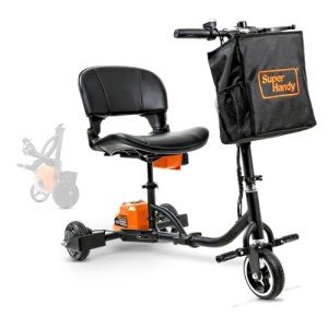 SuperHandy Foldable Electric 3-Wheel Mobility Scooter