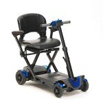 Drive DeVilbiss Flex 4-Wheel Auto Fold Mobility Scooter Blue