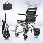 Folding Lightweight Wheelchair for Adults and Kids