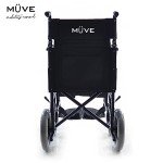 Foldable 18-Inch Wheelchair for Easy Transport