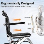 Folding Lightweight Wheelchair for Adults and Kids