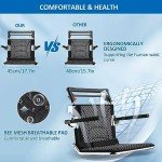 Lightweight 12-Inch Folding Wheelchair with Storage Bag