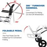 Tripaide Ultra Light 16lbs Folding Wheelchair for Seniors