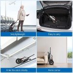 Lightweight 12-Inch Folding Wheelchair with Storage Bag
