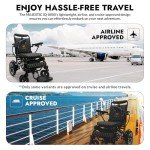 Majestic IQ-8000 Foldable Electric Wheelchair for Adults