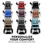 Majestic IQ-8000 Foldable Electric Wheelchair for Adults
