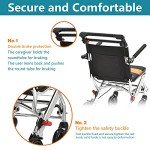 Lightweight Folding Wheelchair for Easy Travel