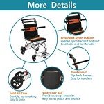 Lightweight Folding Wheelchair for Easy Travel