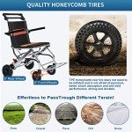 Lightweight Folding Wheelchair for Easy Travel