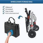 Lightweight Folding Wheelchair for Easy Travel