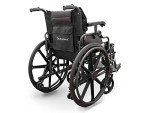 Folding Aluminium Wheelchair with Padded Comfort