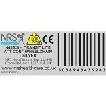 NRS Healthcare Transit-Lite Attendant-Controlled Wheelchair