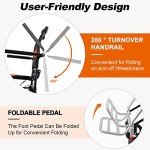 Tripaide Ultra Lightweight Folding Wheelchair for Adults