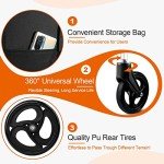 Tripaide Ultra Lightweight Folding Wheelchair for Adults