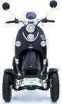 Green Power 4-Wheeled Mobility Scooter with Accessories