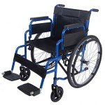 Panana Folding Self-Propelled Comfort Wheelchair - Blue