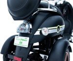 Green Power 4-Wheeled Mobility Scooter with Accessories