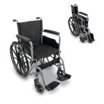 Mobiclinic® Marsella Folding Lightweight Wheelchair
