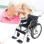 Panana Self-Propelled Folding Comfort Wheelchair - Silver