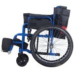 Panana Folding Self-Propelled Comfort Wheelchair - Blue