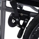 Panana Self-Propelled Folding Comfort Wheelchair - Silver