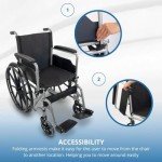 Mobiclinic® Marsella Folding Lightweight Wheelchair