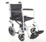 Z-Tec Folding Steel Transit Wheelchair