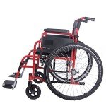 Panana Folding Self-Propelled Comfort Wheelchair (Red)