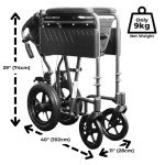 Millercare iLite Compact Folding Lightweight Wheelchair