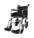 Ultra Lightweight Folding Transit Wheelchair with Handbrakes