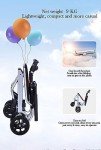 Lightweight Foldable Aluminum Wheelchair for Travel
