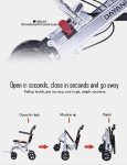 Lightweight Foldable Aluminum Wheelchair for Travel