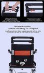 Lightweight Foldable Aluminum Wheelchair for Travel