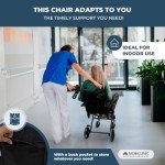 Lightweight Folding Wheelchair for Travel - Saturn Model