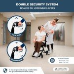 Lightweight Folding Wheelchair for Travel - Saturn Model