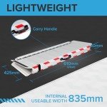 Foldable Extra Wide Wheelchair Ramp - 2ft to 6ft